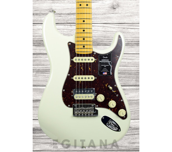 Fender American Professional II HSS Maple Fingerboard Olympic White Fender American Professional II HSS Maple Fingerboard Olympic White